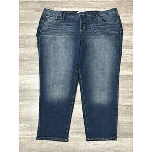 Slink Jeans Women’s Curvy Blue Jeans Denim Women’s Plus Size 22
